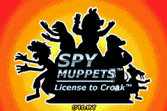 Spy Muppets - License to Croak Title Screen